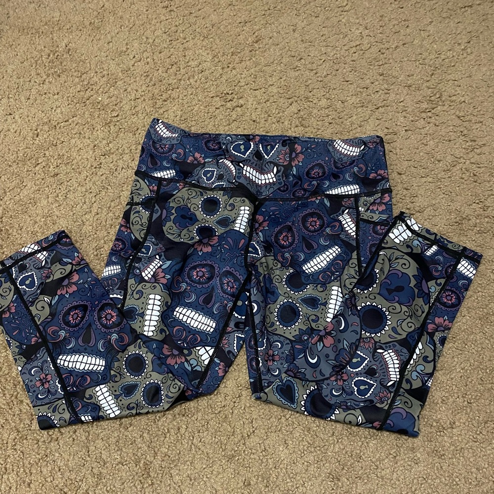 CVG Midnight Skulls Leggings